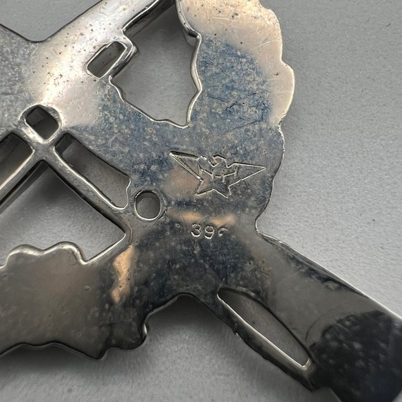 Vintage US Military Rifle Expert Qualification Badge Pin Army Marine Marksman - Picture 3 of 9